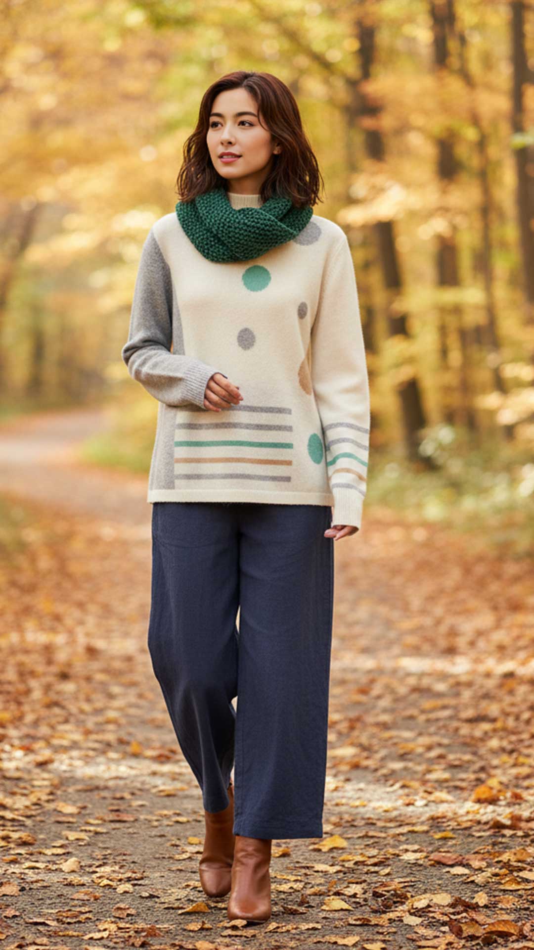 上質な肌ざわりと、軽さ・暖かさのバランスにこだわったカシミヤ100％です。